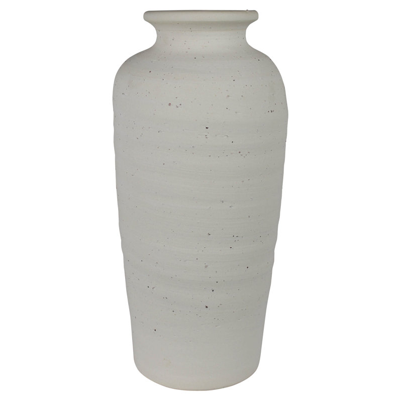 Stoneware Vase - Lrg, 15" H x 7" W 7" D