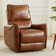 Swivel and Rocker Power Recliner Chair with USB Port Soft Breathable Leather