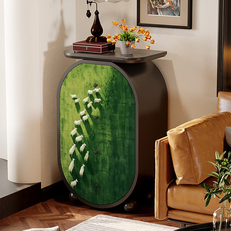 Commode décorative moderne et minimaliste