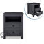 Tables de chevet avec station de charge, table de chevet rustique de 18 pouces avec 2 tiroirs de rangement et tablette ouverte-1322064400-1322064401