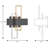 Coralie Flush Mounted Sconce
