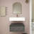 Alysa 24" Wall-Mounted Single Bathroom Vanity Set-71095536