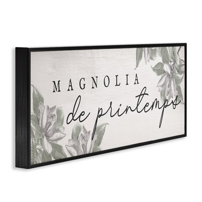Giclée encadrée par Spring Magnolia, par Lil 'Rue