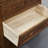 Carved Flower Entryway Cabinet