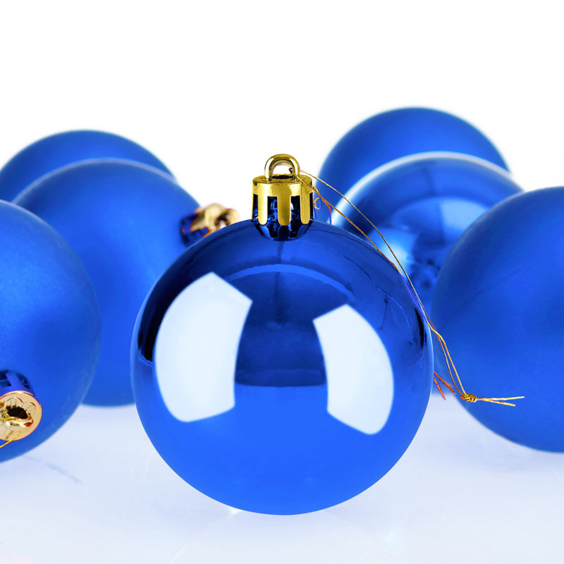 5.8cm Bauble, Blue