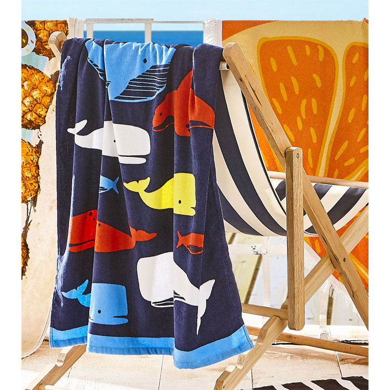 Whales Beach Towel