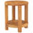 16'' W Wood Shower Bench
