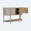 Console Table with Storage Cabinet, Accent Cabinet with Lower Shelf, Buffet Sideboard Cabinet with Adjustable Shelves