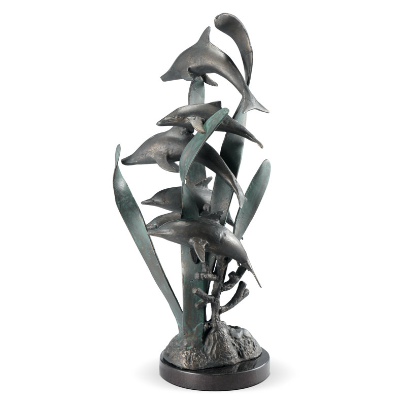 Sculpture dauphin Sextet