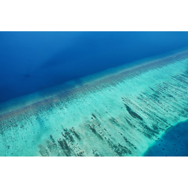 Water Layers - Wrapped Canvas Print, 41 cm H x 61 cm W x 3.81 cm D
