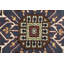 Tapis oriental crème Heriz Serapi 9X12