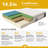 14.5'' Medium Gel Memory Foam Mattress-70940415