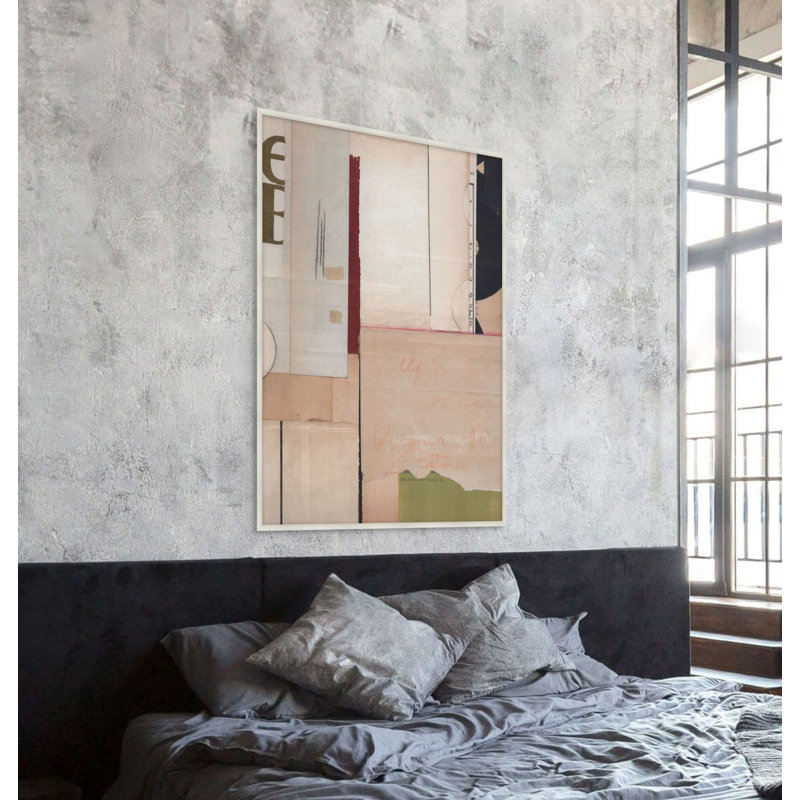Abstract Print by Sarah Z. Short, 54.16" H x 41.16" W