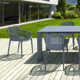 Farrah 39.37'' Rectangular 8 - Person Outdoor Dining Set