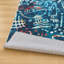 Merzglyphs by Katie Merz Galaxy Teal Space Machine Washable Area Rug-2015811633