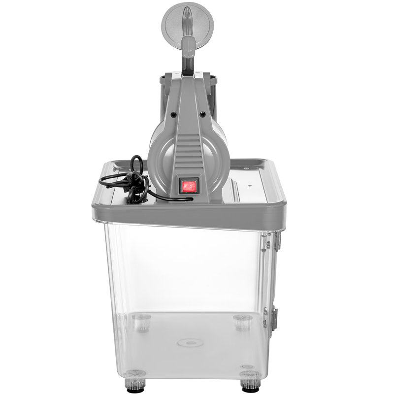 Commercial Stainless Steel Snow Cone Maker with Large Capacity