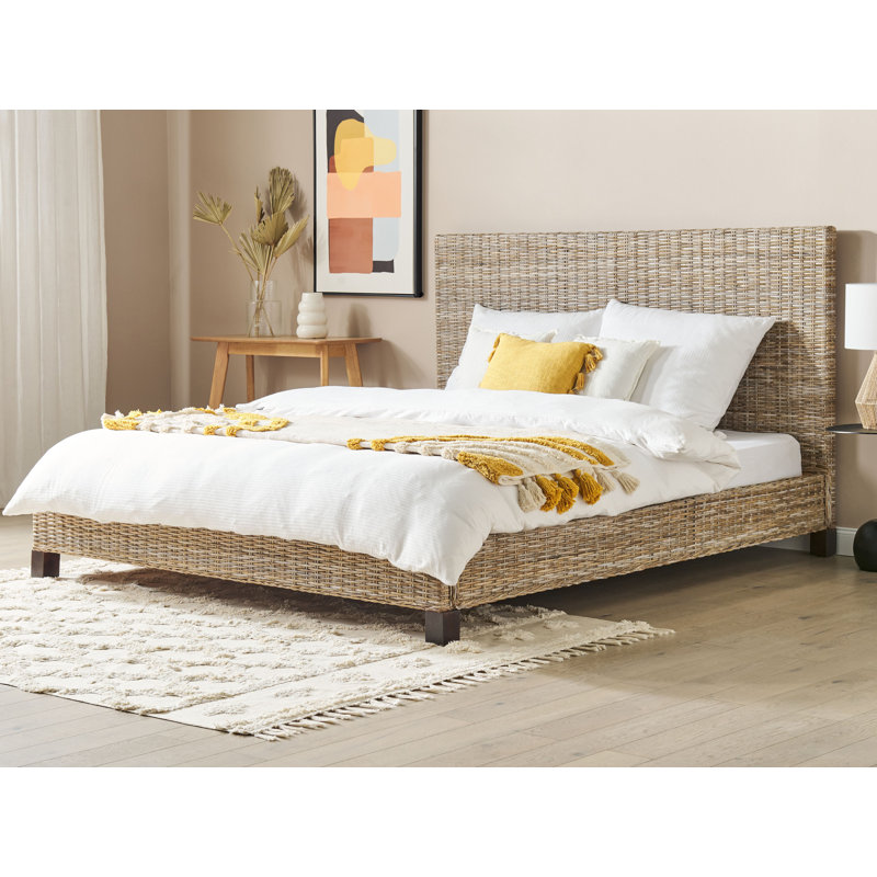 Alethia Solid Wood Bed, Super King (6')