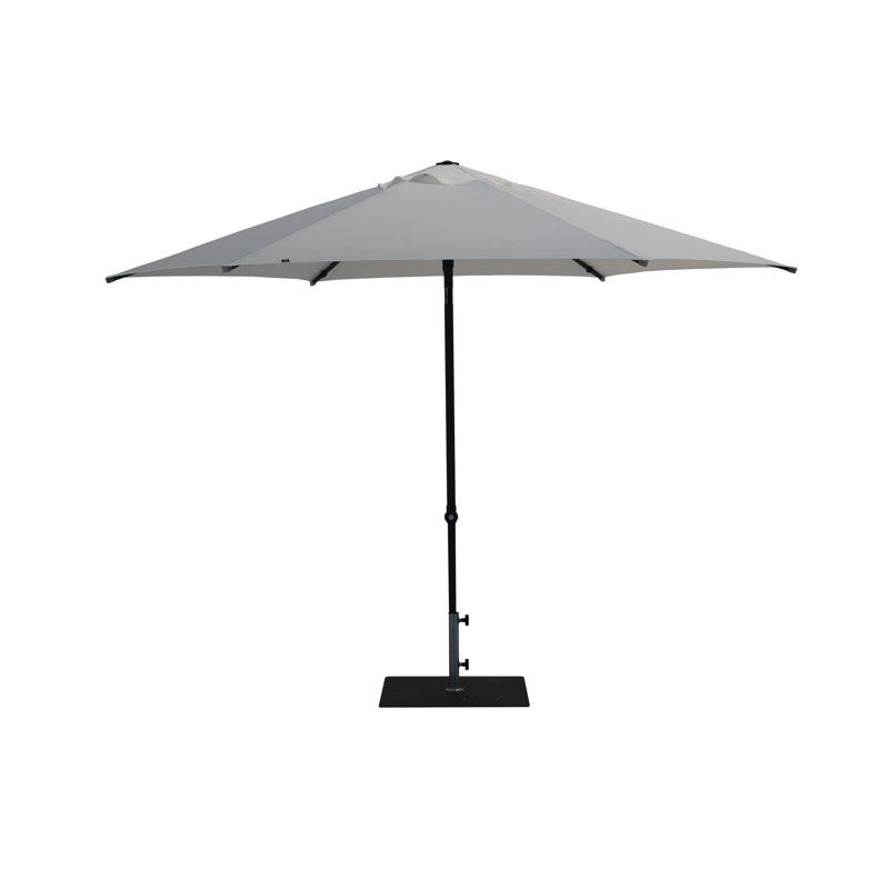 Annalize 300cm Market Parasol, White