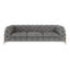 Chesterfield Sofa Set 3+2+1 Hanks with Gold Metal Legs-59345871