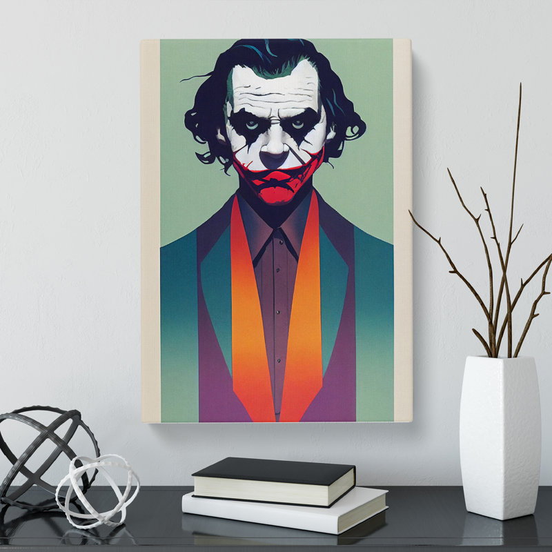 The Joker Vol.3 - Wrapped Canvas, 50cm H x 35cm W x 3cm D