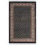 Oriental Area Rug in Navy Blue/Yellow
