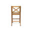 2 coussins en bois - configuration du dossier croisé, coussin d'eau, hauteur 44,72 po, assemblage à l'extérieur, conception, coussins, H