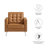 Loft Tufted Vegan Leather Armchair-920718432