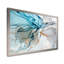 Luxry Blue and Grey Marble Art Ripples - impression sur toile-524695627-524695626-500367977