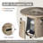 Outdoor Concrete Propane Fire Pit Table