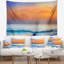 Photographie orange sunset panorama tapisserie-28483380