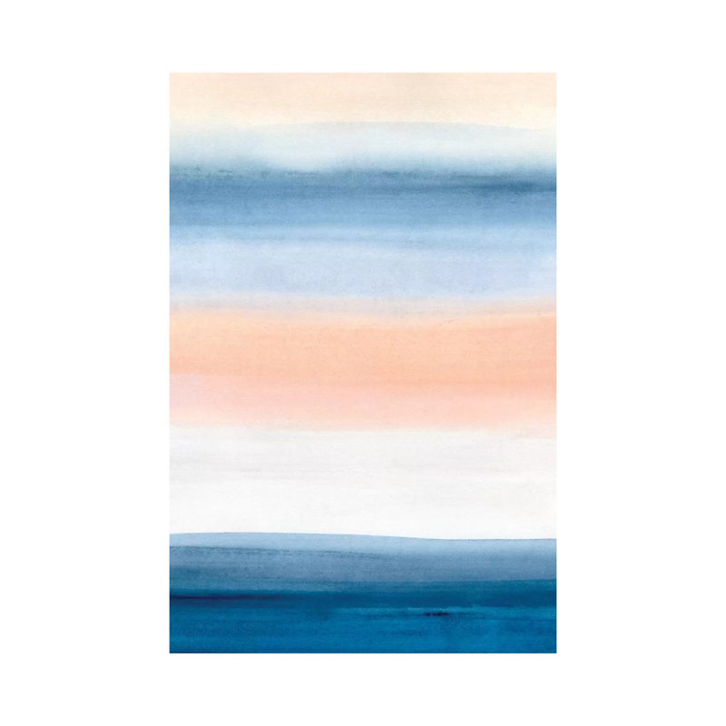 Coastal Strata IV by June Erica Vess - Wrapped Canvas Gallery-Wrapped Canvas Giclée, 45.72cm H x 30.48cm W