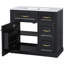 Meuble-lavabo 36 po avec lavabo-309507451