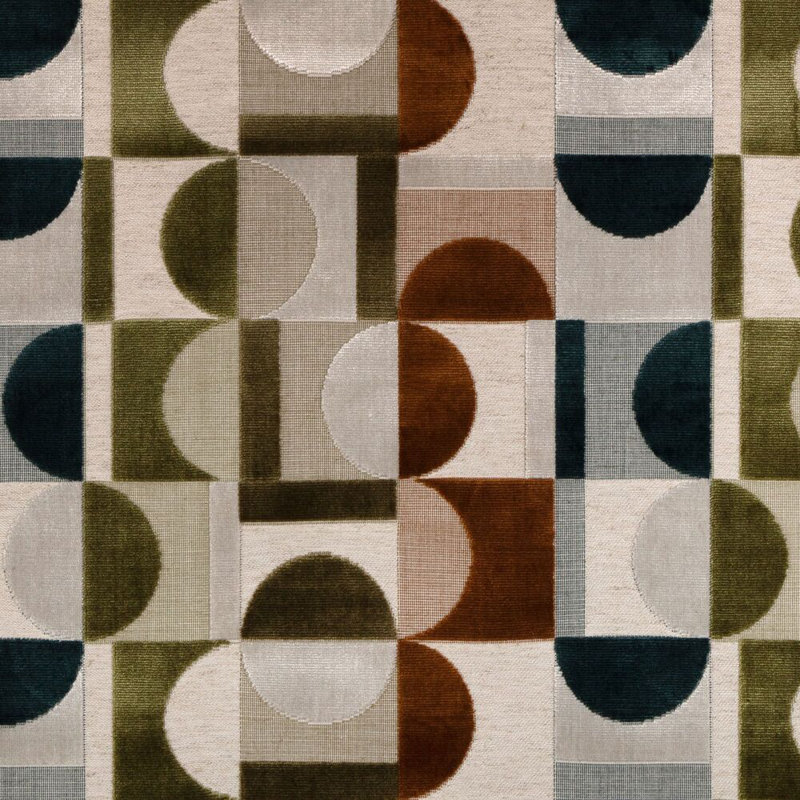 Kravet Design - 36990-324, Green/Teal/Rust