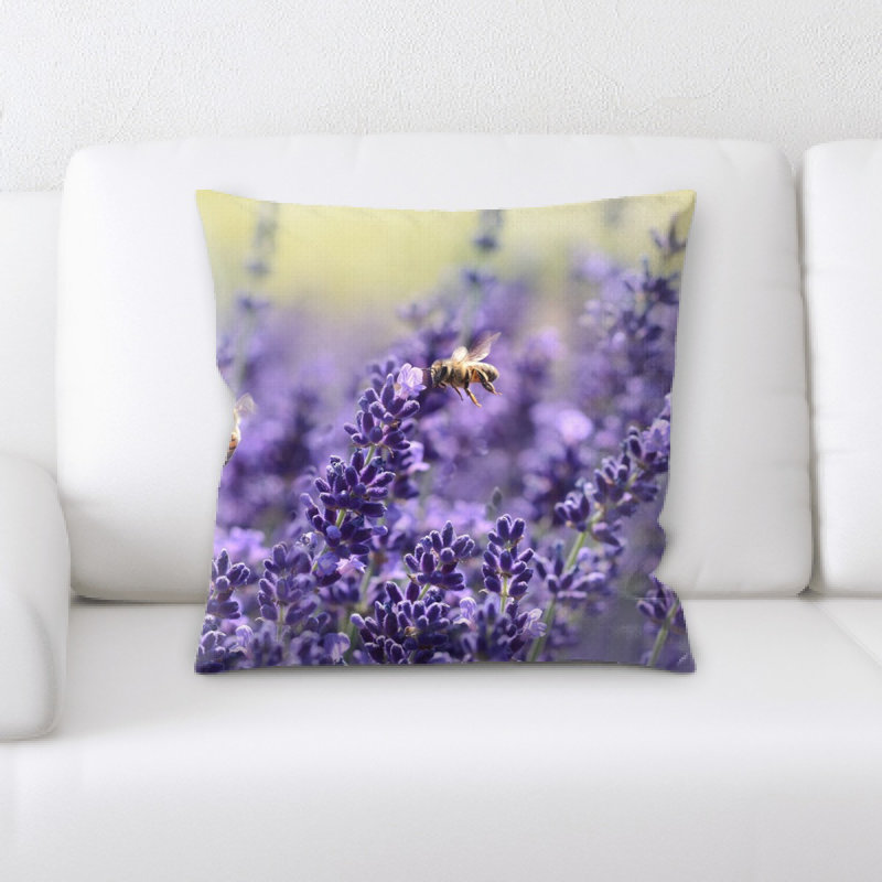 Microsuede Throw Pillow
