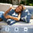 Outdoor Patio Throw Pillows 17.3’’ X 17.3’’ X 6.5’’ Set Of 2 Throw Pillows With Inners Outside Bench Chair Decorative Cushions For Swing Deep Seat Bed Couch Sofa Indoor Outdoor Pillows, Palm Leaf Pattern-1367176708