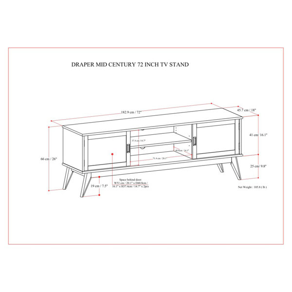 Dimensions du produit