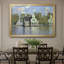 Maisons sur le Achterzaan - Claude Monet - Toile tendue avec châssis, 1871-109561785-109561787-109561778
