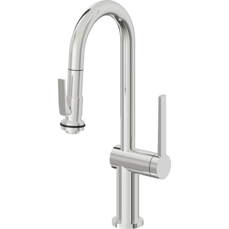La Spezia Kitchen Faucet, Polished Chrome