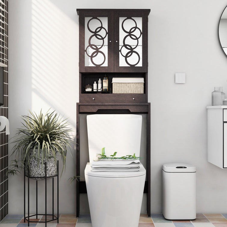 Red Barrel Studio® Vivelle Freestanding Over-the-Toilet Storage & Reviews