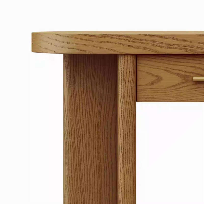 Table d'entrée en bois de style français, 31.50" H x 59.05" W x 13.77" D