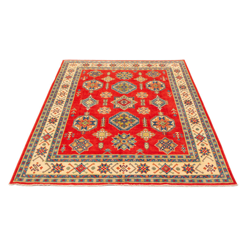 Tapis unique en laine noué à la main 7 pi 10 po x 10 pi 2 po nouvel âge Corena