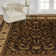 Tapis brun / ivoire Cokeley