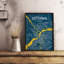 « ottawa city map », reproduction d’impression sur affiche en forme de amusante-22634004
