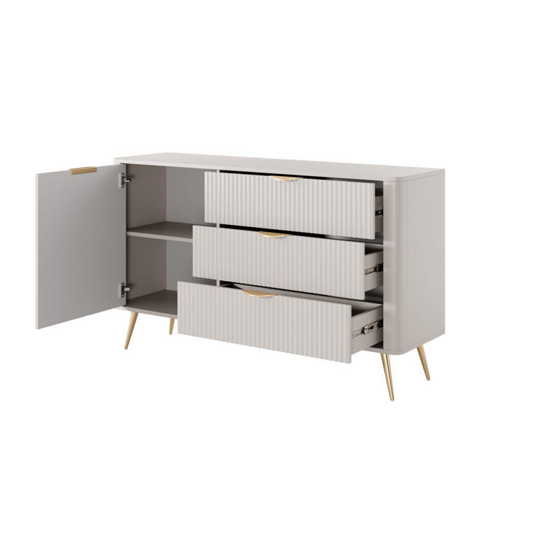Stewartstown 138cm Sideboard, Beige