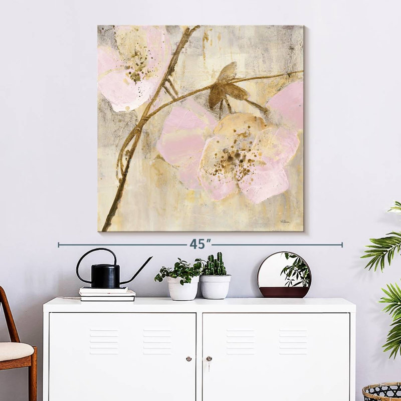 Harnek Elegance II rose, H 33 po x l 33 po