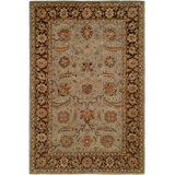 Wool Oriental Area Rug in Brown