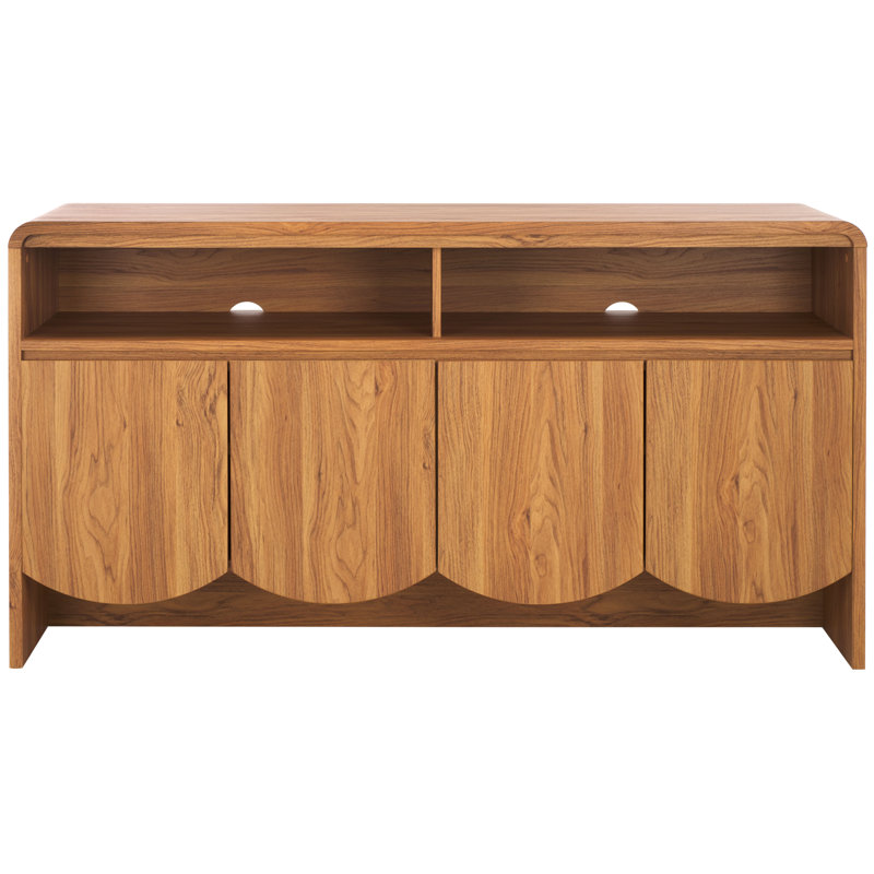 Ikeem 60.7'' W 4-Door 2-Shelf Sideboard, Oak