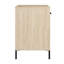 Table de bout avec tiroir Sihi, table d'appoint compacte avec rangement, design moderne, salon, chambre à coucher, mobilier-116920612