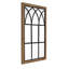 Miroir mural arqué pour fenêtre, H 37,5 po x l 24 po, brun-1593044706