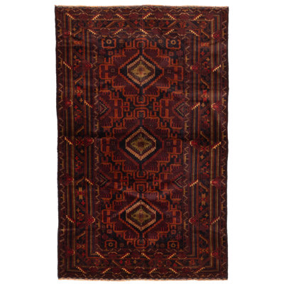 Teimani Red Rug 3'9" x 6'1"